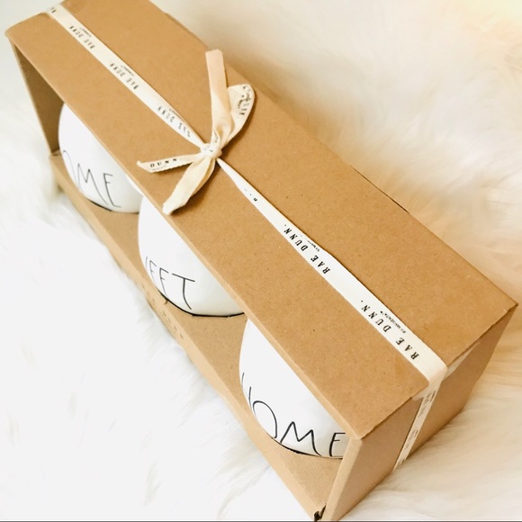 NWT Rae Dunn HOME SWEET HOME Bud Vases Jar Set - Picture 5 of 5